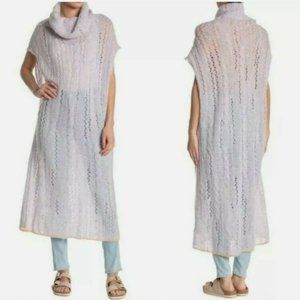 Free People Maxi Tunic M L Pirouette Open Knit